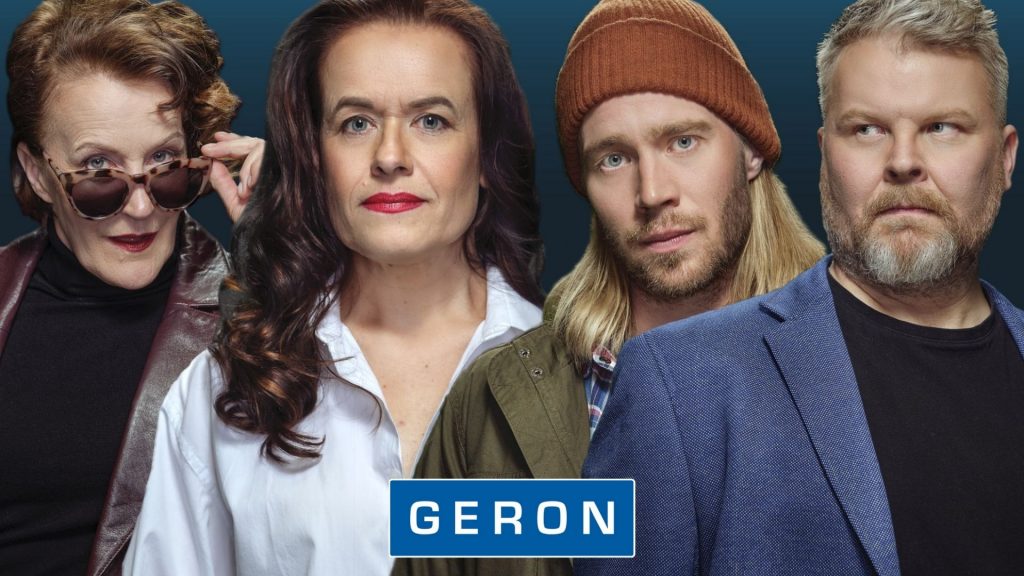 Annukka Blomberg, Virpi Rautsiala, Oliver Kollberg ja Ilkka Pentti.